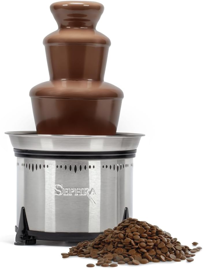 Sephra Fountain-ready Belgian Milk Chocolate 2lb Bag - Ideal for Melting
