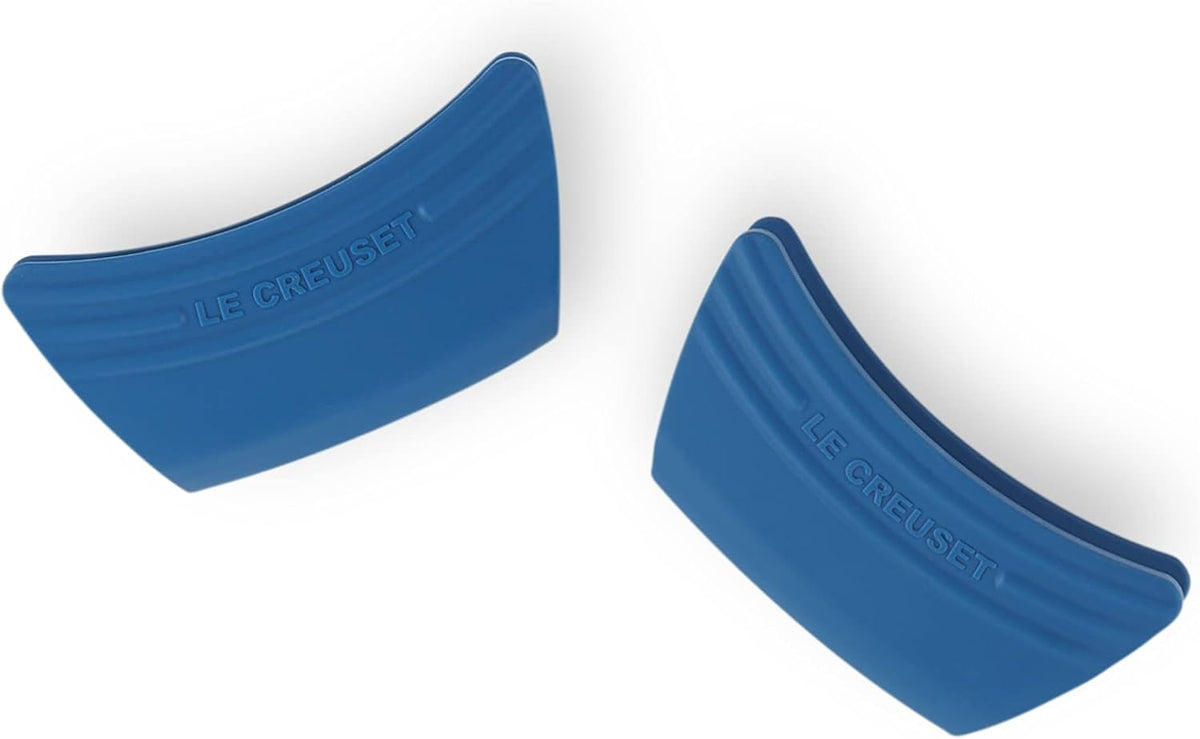 Le Creuset Silicone Set of 2 Handle Grips, 5" x 2 1/2" each, Marseille