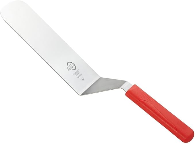 Mercer Culinary Millennia Turner, 8 Inch x 3 Inch Blade, Red Handle