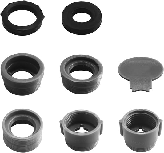 1080 Swivel Faucet Extender - M22 to FM G1/2, FM20, M24, M22 Converters for Sink & Filter Extension, Aerator