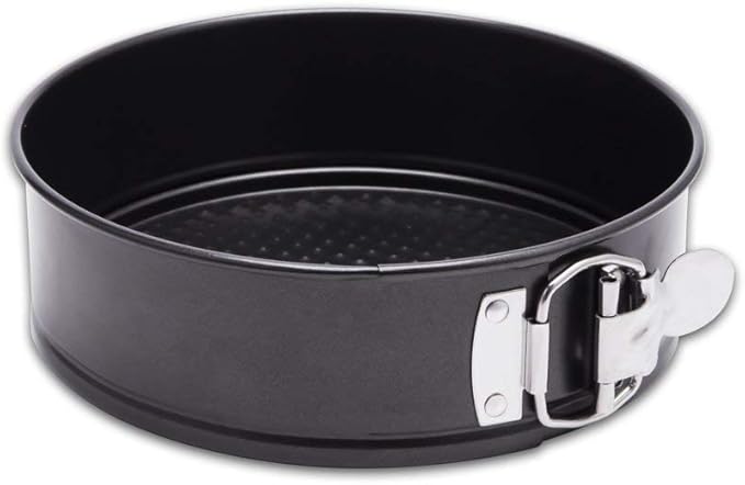 HIWARE 10 Inch Non-stick Springform Pan with Removable Bottom/Leakproof Cheesecake Pan