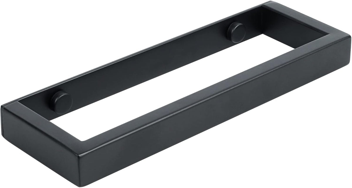 Alise Bath Towel Bar,Wall Mount Towel Holder Towel Rack Towel Hanger for Bathroom Lavatory,8 Inch SUS304 Stainless Steel Towel Rail,Matte Black GJF020-B