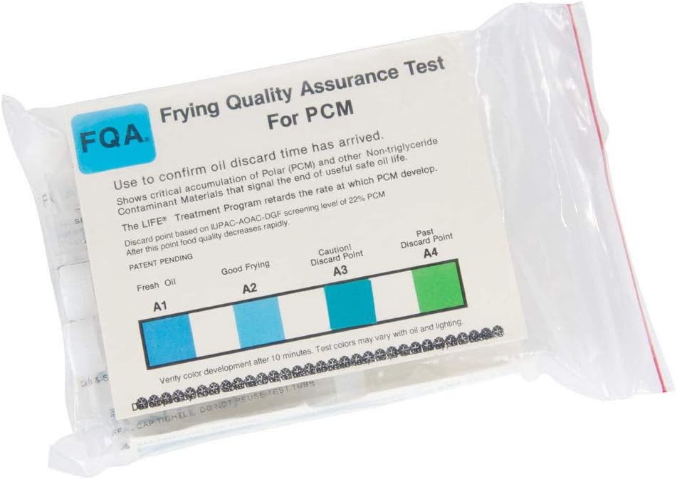 MirOil Frying Oil Test Kit for Polar Contaminant Material, 12 Test Pack, 3-Minute Fryer Oil Test Kit for PCM, Cooking Oil Quality Assurance Test, MirOil 12PCM Monitor Fryer Oil in Kitchen & Restaurant