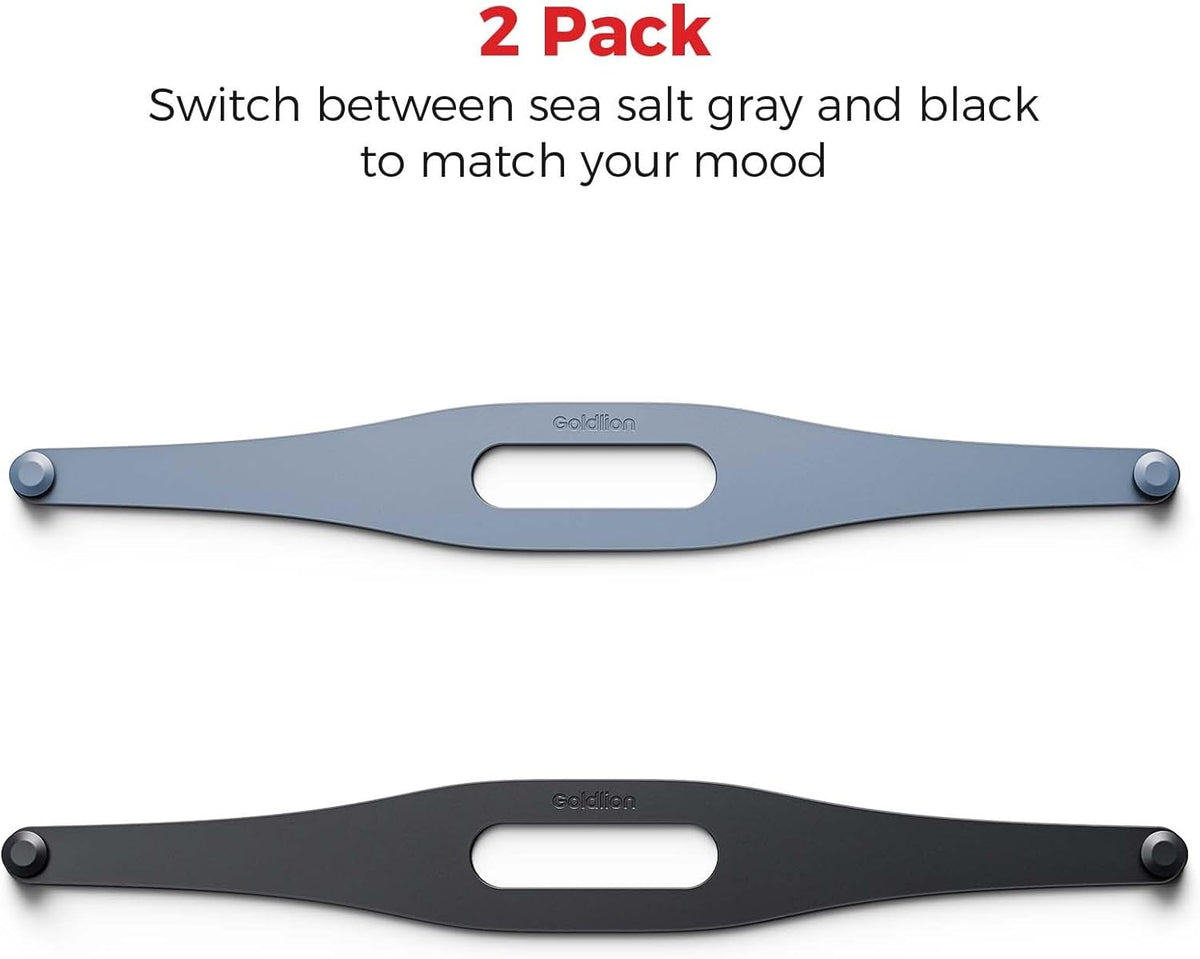 Goldlion Silicone Lid Latch Strap Compatible with Ninja Crockpot Slow Cooker - Secure Lid Lock & Transport Accessories for Ninja Foodi Possiblecooker, 2 Pack