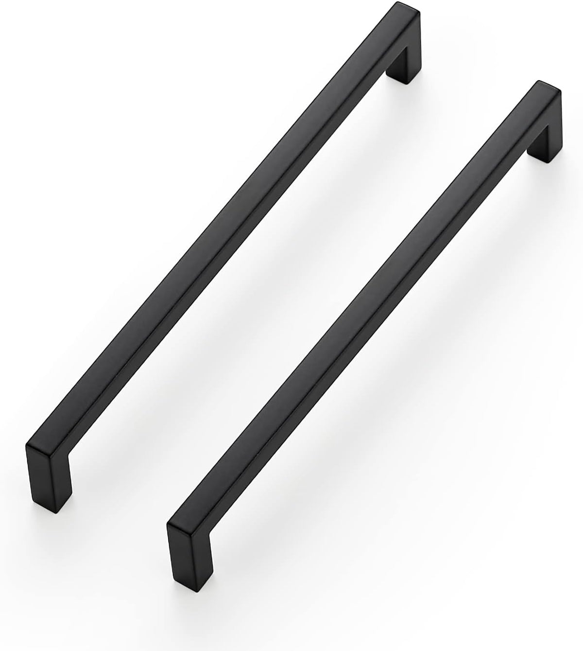 Ravinte 20-Pack Square Drawer Handles, 7-1/2 Inch, Matte Black, Pack of 20