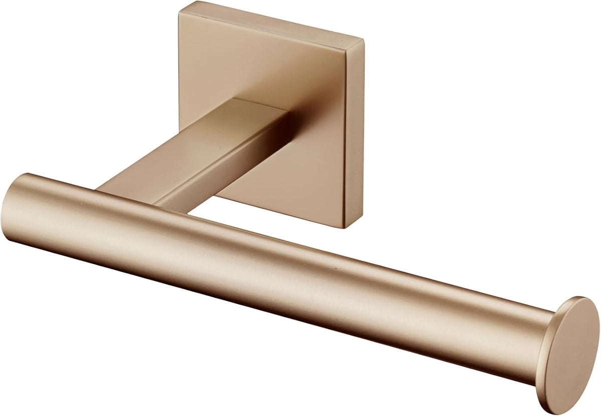KOKOSIRI Toilet Paper Holder Toilet Roll Holders Hold Mega Rolls Kitchen Bathroom Tissue Paper Dispenser Champagne Bronze Stainless Steel, B2008CPG