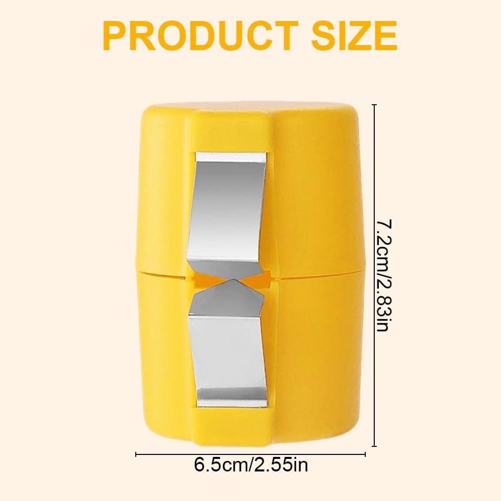 2025 Premium Egg Shell Opener, Egg Shell Cutter Eggs Shell Separator for Raw Eggs, Multifunctional Egg Cutter Egg Cracker Separator for Home Kitchen Gadgets (Red)