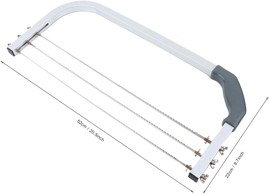 ZJchao professional adjustable cake leveler, Adjustable Stainless Steel Cake Cutter Leveler Baking Tools for Kitchen Accessories