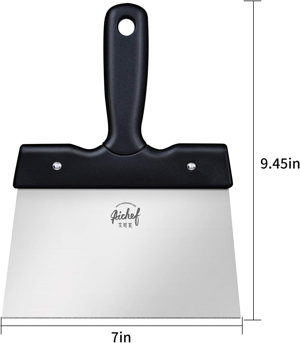 Chocolate Thermostat Spatula Melting Chocolate tempering Scraper Baking Tool Chocolate Tools.Stainless Steel Spatula Temperature Regulating Blade.(Chocolate Thermostat Spatula (Large Size))