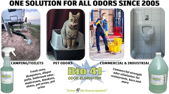 Odor Eliminator - Commercial Strength Odor Eliminator - Neutralizer - Deodorizer - Smell Remover - One Gallon