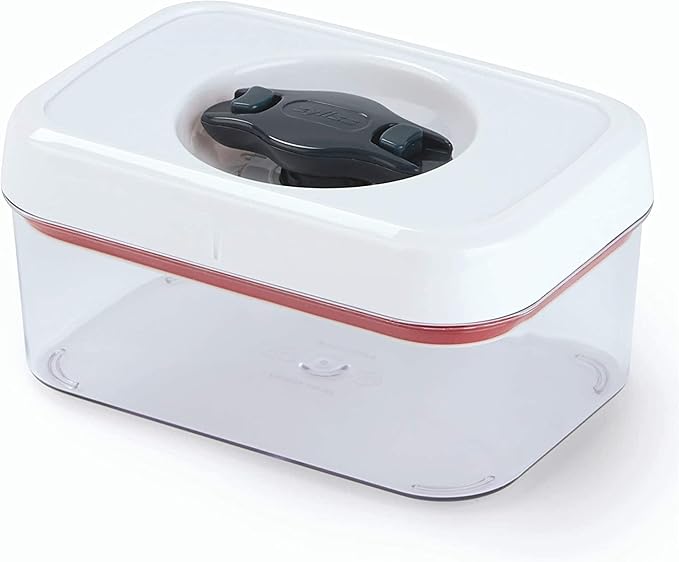 Zyliss Twist & Seal .5 Qt Storage Container - Dishwasher-Safe, BPA-Free Food Storage Container for Kitchen and Pantry Organization - Perfect for Flour, Rice, Pasta, Dog Food, or Cat Food