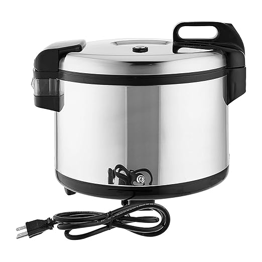 Zojirushi NYC-36 20-Cup (Uncooked) Commercial Rice Cooker and Warmer, Stainless Steel