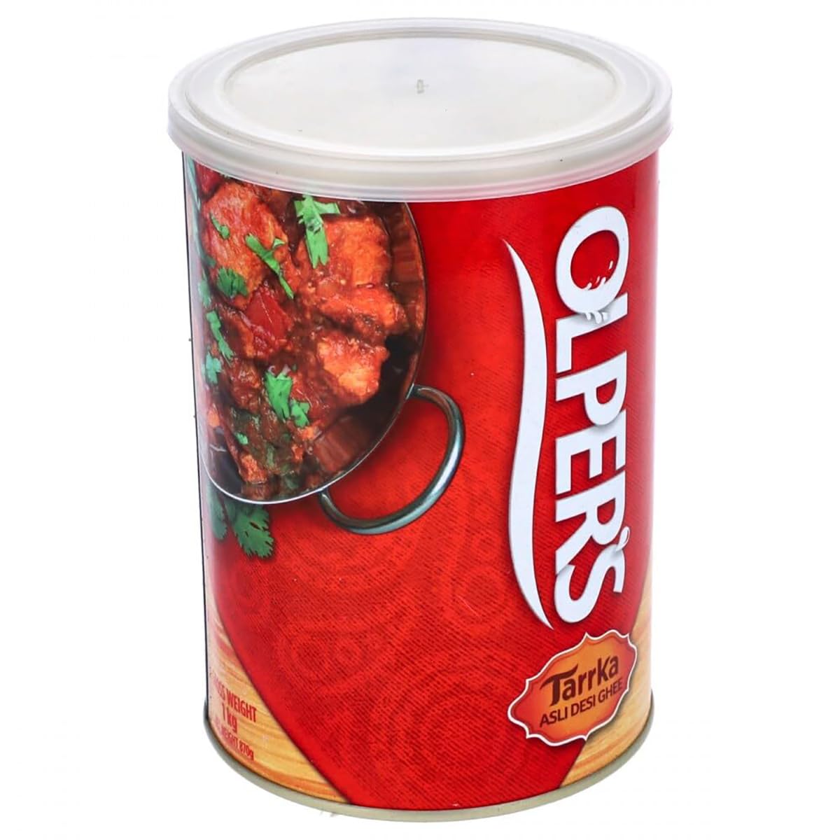 Olper's Tarrka Asli Desi Ghee 1 kg (35.27 Oz) | Pack of 3 | Authentic Clarified Butter | Ideal for Sautéing, Roasting, Baking and Curries