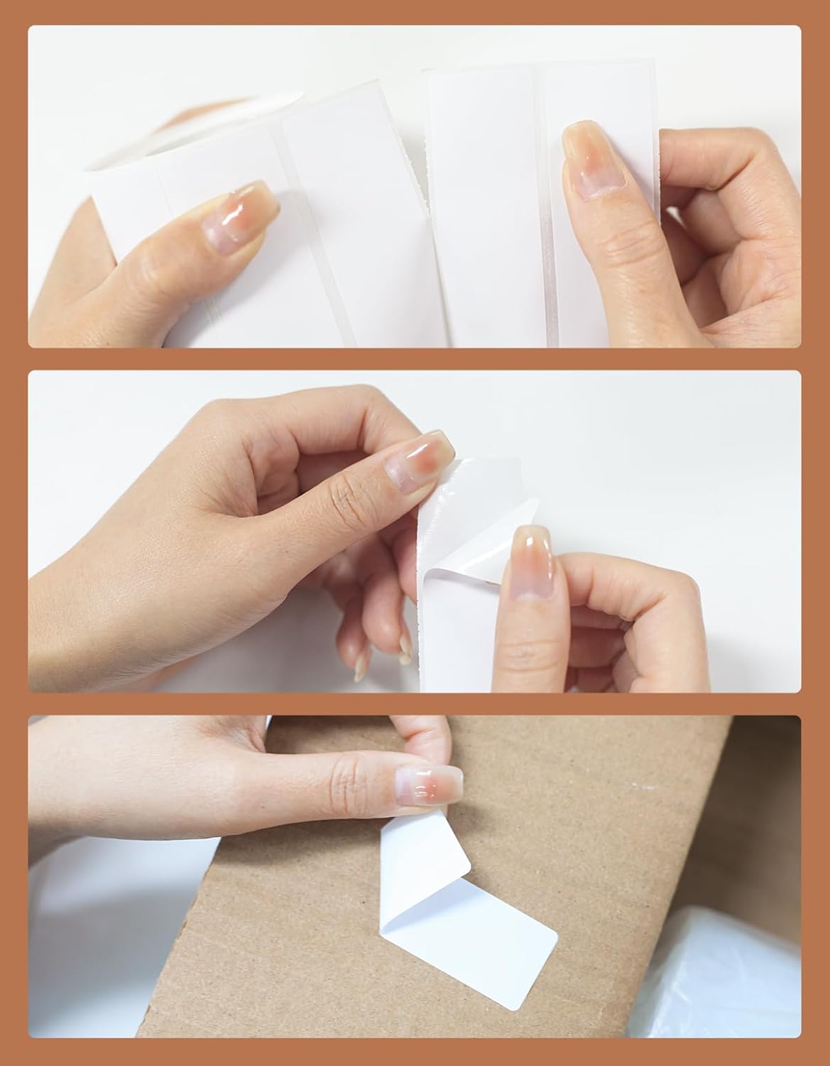 MUNBYN 3x1 Inch White Thermal Labels, Strong Adhesive, Thermal Sticker Labels for Price, Mailing, Name, 1000 Sheets/1 Roll