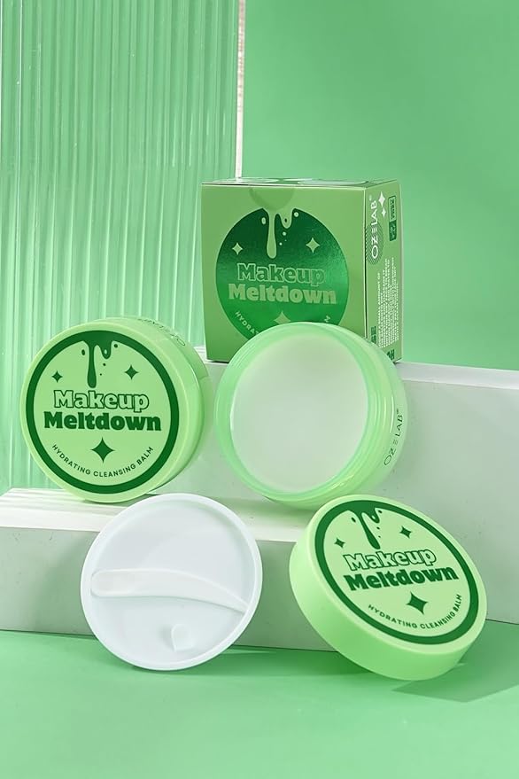 Makeup Meltdown Cleansing Balm – Hydrating Makeup Remover for Face and Eyes – Jojoba Oil and Vitamin E – Gentle Balm to Oil Cleanser for All Skin Types – 3.5 oz