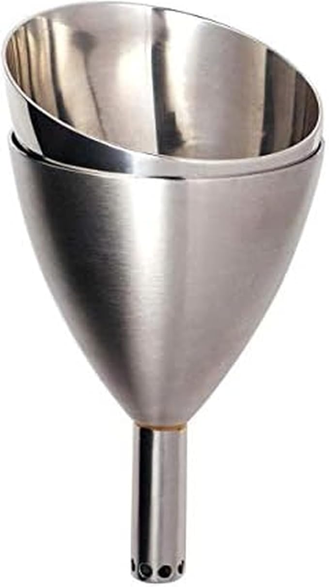 Rabbit Wine Aerator Shower Funnel with Sediment Strainer, Stainless Steel
