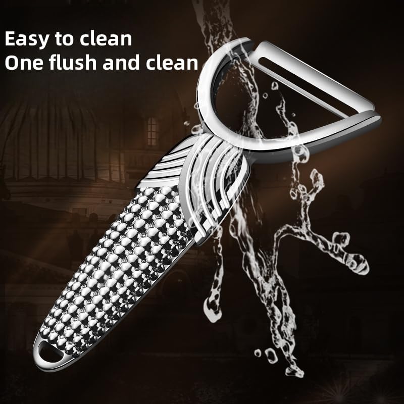 Vegetable Peeler Suitable for Peeling Fruits Such as Apple, Potatoes, and Carrots. Features: Thin Skin, Rust-Resistant, Stable Performance