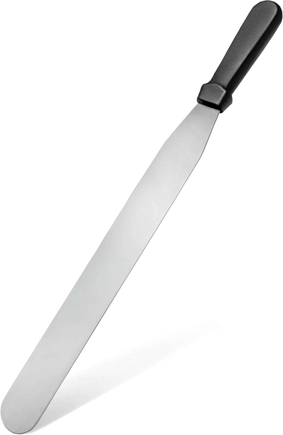 New Star Foodservice 38125 Straight Icing Spatula, 14-Inch Blade, 19-Inch Overall, Silver