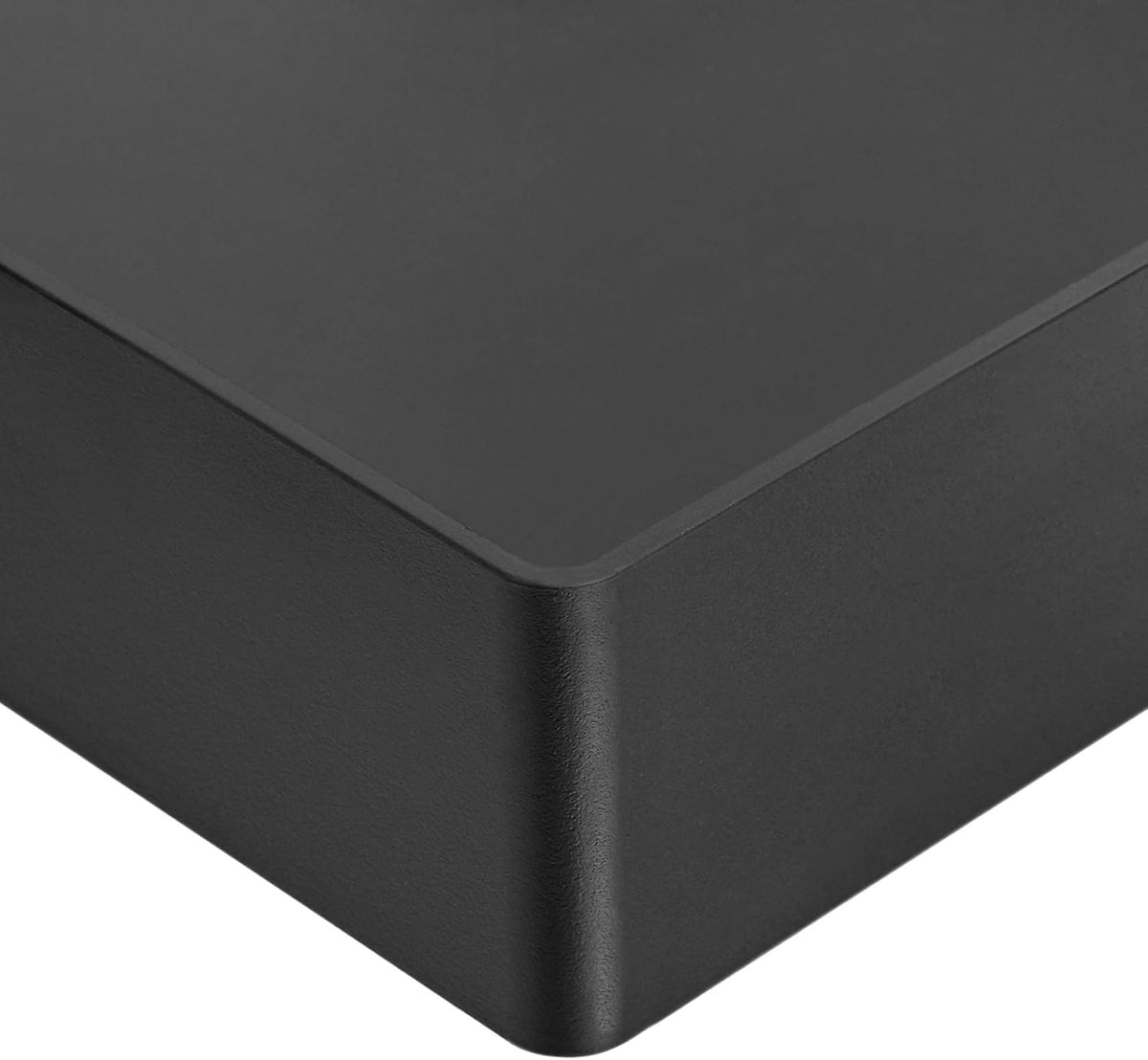 Amazon Basics Rectangular Plastic Organizer - 12-Pack, Letter Tray, Black