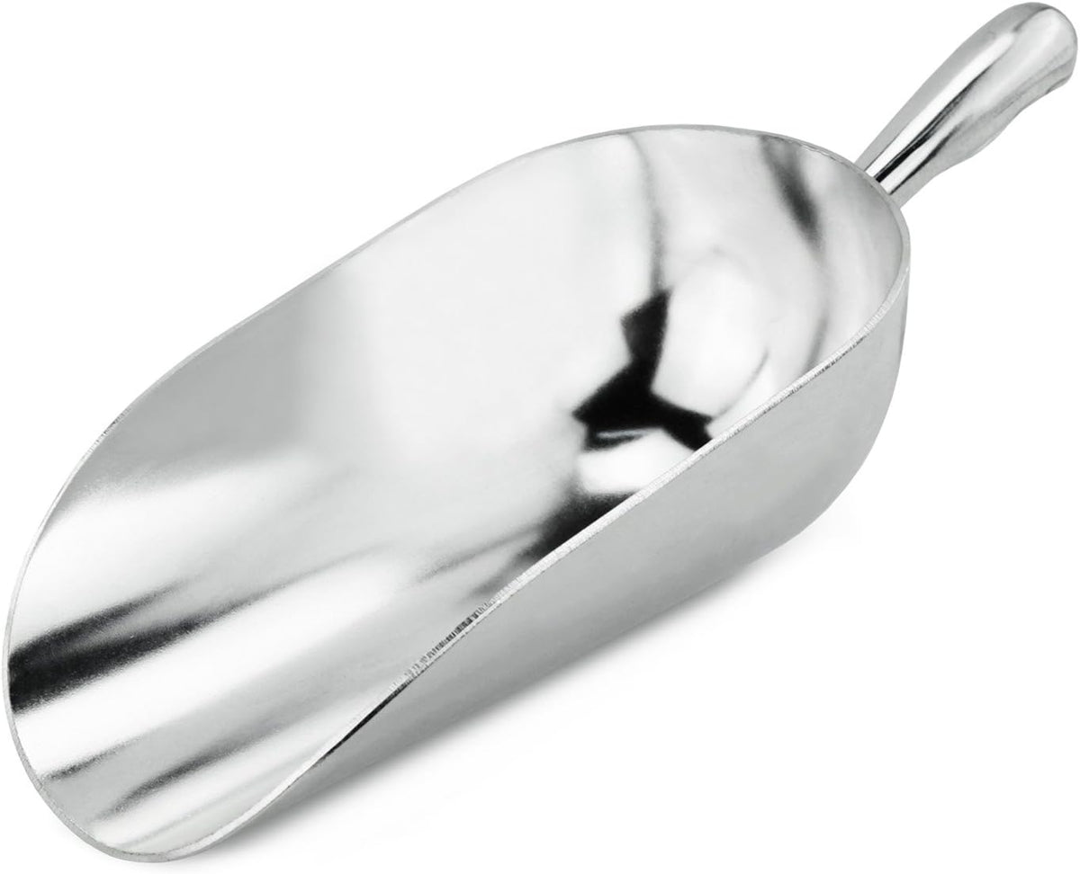 New Star 34585 Cast Aluminum Utility Scoop, 58-Ounce