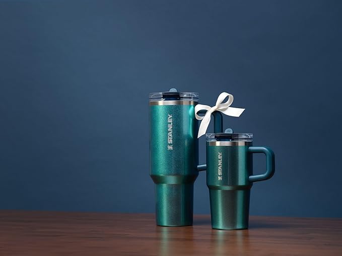 STANLEY Quencher ProTour Flip Straw Tumbler with Leakproof Lid | Built-In Straw & Handle | Cupholder Compatible for Travel | Insulated Stainless Steel Cup | BPA-Free