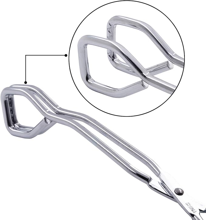 Kitchen Scissor Tongs 11-Inch Heavy Duty Stainless Steel Scissor Cooking Tongs