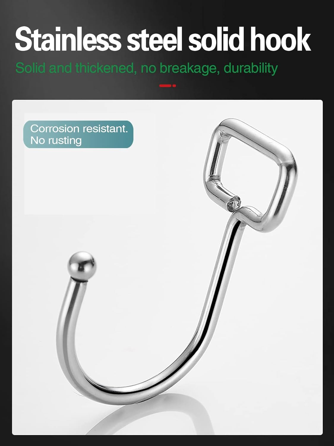 EKE 32 Pack of Large Sticky Hook Wall Hooks with 40Ib Load Capacity (max) for Hanging Stainless Steel Towels and Coats, Suitable for Kitchens, bathrooms, Homes and Offices (32).