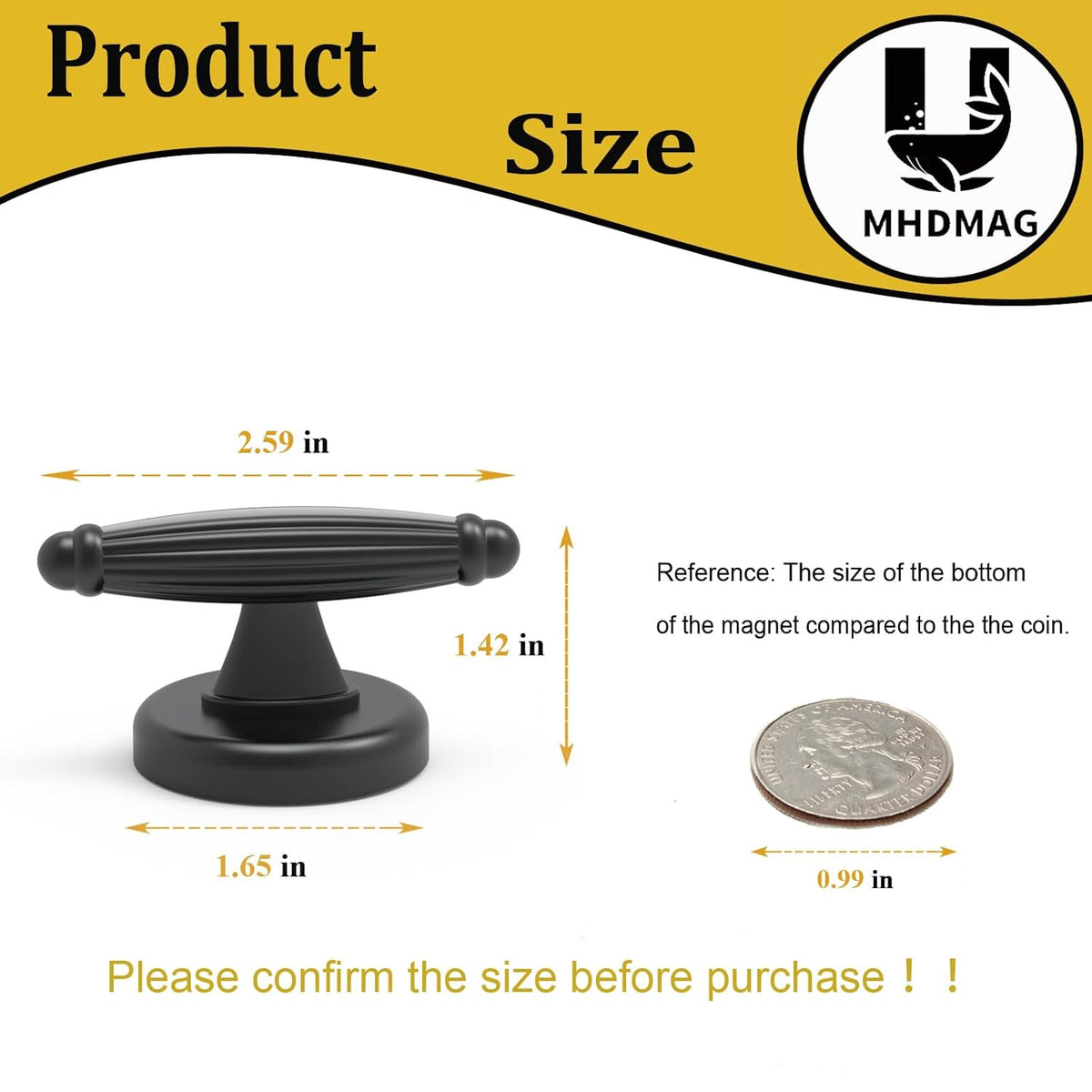 Magnetic Hooks Coat Magnet Hooks for Hanging,Magnetic Hooks Heavy Duty with Strong Magnet for Pot Holder,Grill,Refrigerator,Home,Kitchen,Workplace or Office.
