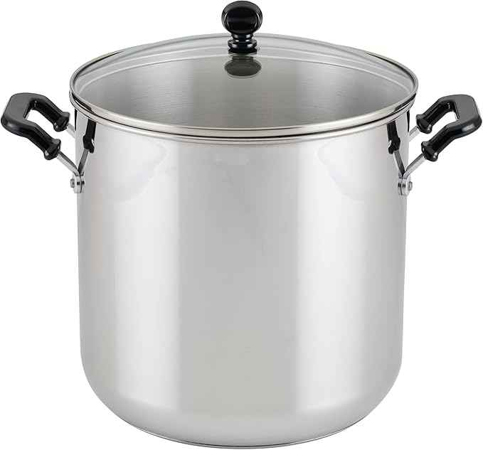 Farberware Classic Series 11 Quart Stockpot with Glass Lid
