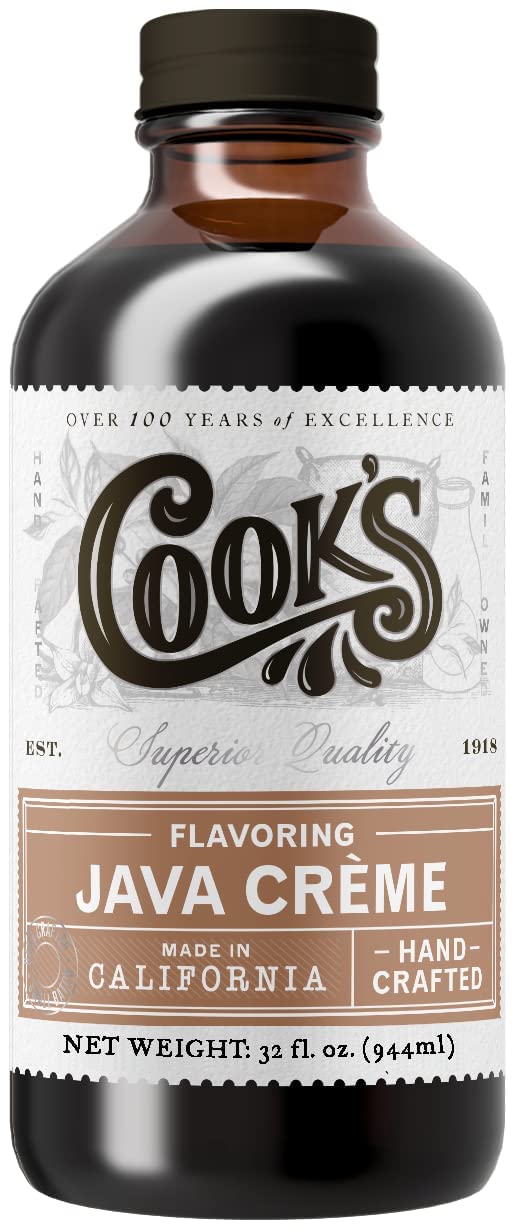 Cook's Java Creme Flavor 32 oz