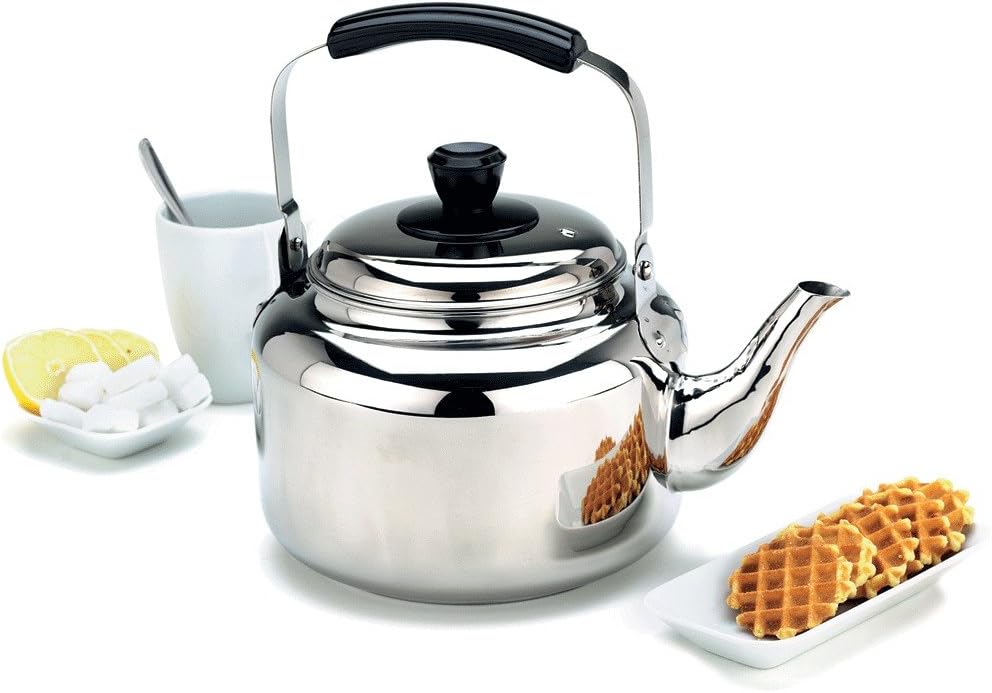 Demeyere Resto 6.3-qt Stainless Steel Tea Kettle