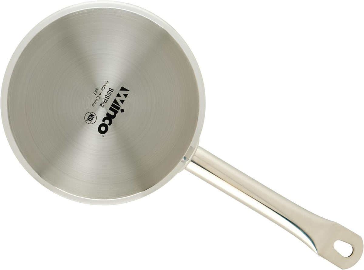 Winware Stainless Steel 2 Quart Sauce Pan with Cover