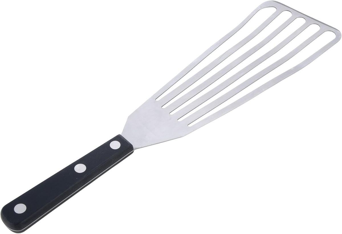 MIU Fish Spatula Stainless Steel, Large Slotted Turner, Flexible, Blade 9 inch, Size 13 Inches