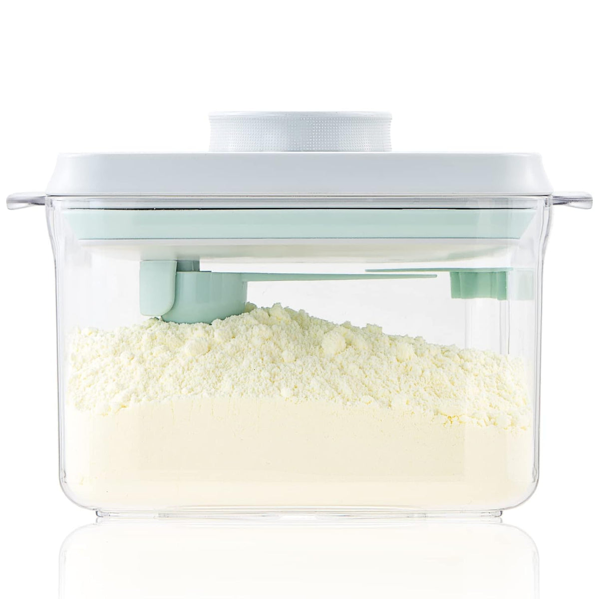1000ml Formula Travel Container Airtight Formula Dispenser On The Go, 11OZ, 0.66LB, 300g, Clear