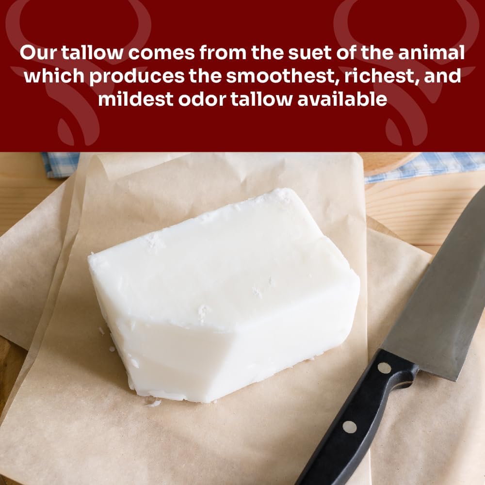Wagyu Republic Beef Tallow ⎸11oz Glass Jar, Grass Fed Wagyu Beef Tallow, Great for Cooking Steak or as Tallow Balm ⎸ Keto, Gluten Free Protein Snacks for Adults, Perfect for Whole 30 or Carnivore Diet