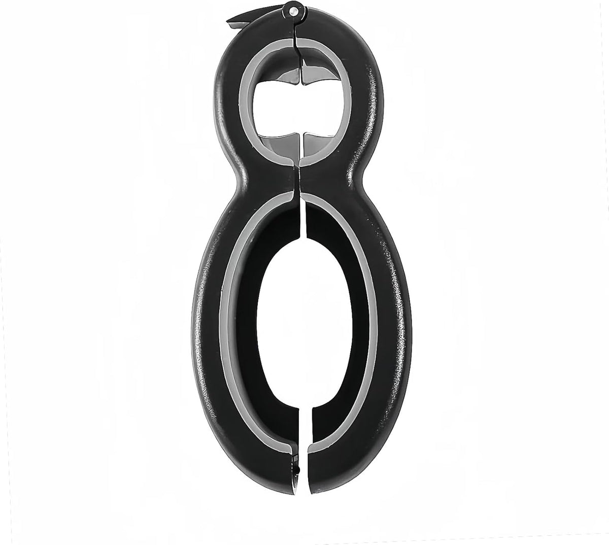 Bottle Opener 6 in 1 Multi Function Can Opener,Multi Kitchen Tool for Jelly Jars, Wine, Beer and other, Bottle Opener to Protect the Nail Use for Children, Elderly and Arthritis Sufferers.