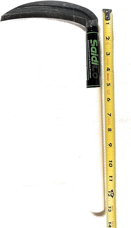 SaidiCo Japanese Style Weeding Grass Sickle with Forged 165mm/6.5" Blade
