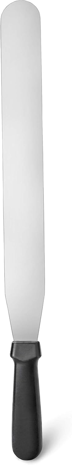 New Star Foodservice 38125 Straight Icing Spatula, 14-Inch Blade, 19-Inch Overall, Silver