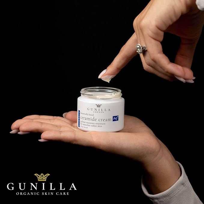 GUNILLA Ceramide Cream A17-17 Actives & Herbals. Plant-Based. No Added Fragrance. Vegan. (2 oz)