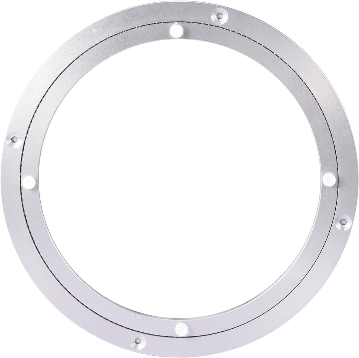 Lazy Susan Turntable Bearings Swivel Plate Hardware Aluminum Metal for Dining-Table and Workbench (10 Inchs) … …