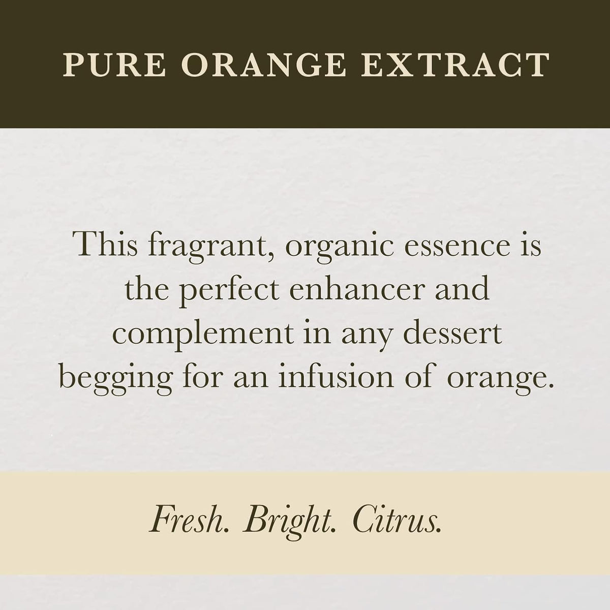 Cook's Pure Orange Extract From Florida Oranges | For Ice Cream, Cakes, Breads, Cookies and Drinks, 16 oz
