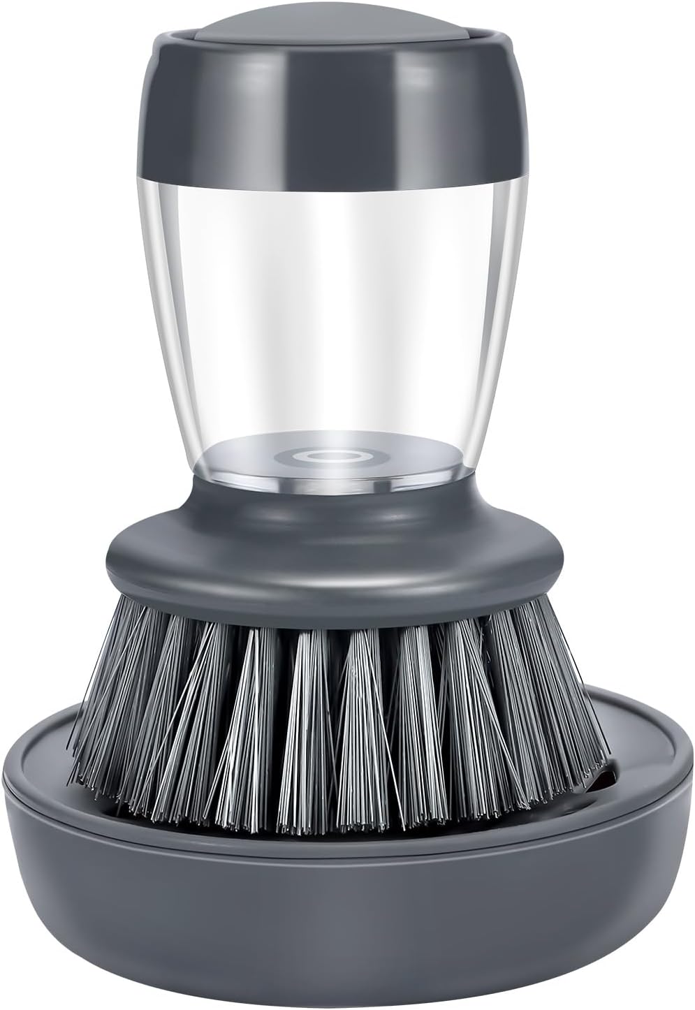 Soap Palm Brush Storage Set, 1 Piece Kitchen Brush with Bracket for Cleaning Pots, Pans and Sinks Scrub Brush Kitchen Scrub Brush