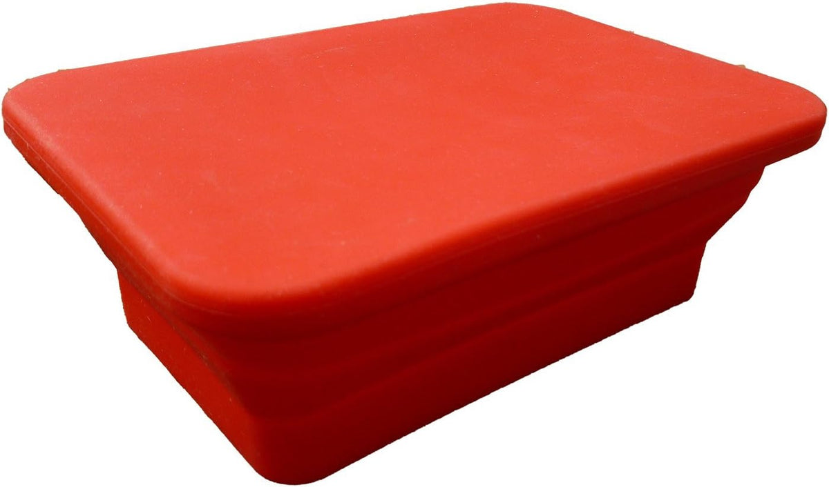 Oven & Microwave Safe Silicone Collapsible Lunch Box / Cake Mold / Food Container with Silicone Lid - Bake, Cook, Freeze, Heat, Store all in the Same Container!