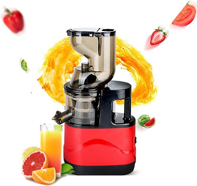 Juicer Machines, Cold Press Juicer Machines With 3.3" Large Feed Chute, Self Feeding For Juice Extractor Fit Whole Fruits And Vegetables, High Juice Yield Easy Cleaning
