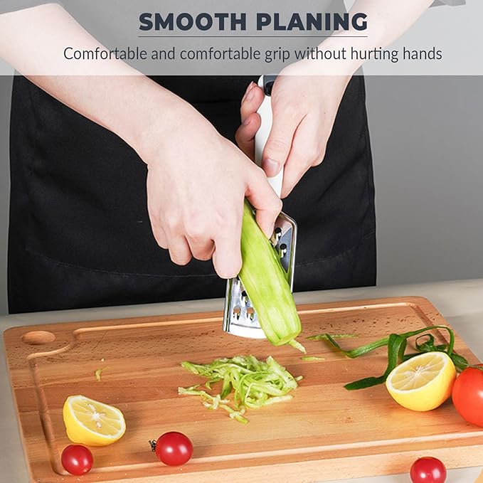 (4-pcs set) Stainless steel grater;fish scale grater;ginger grater;spice grater;fruit grater;vegetable grater;carrot,garlic,onion,nutmeg potato,cucumber,herb,cheese,salad grater