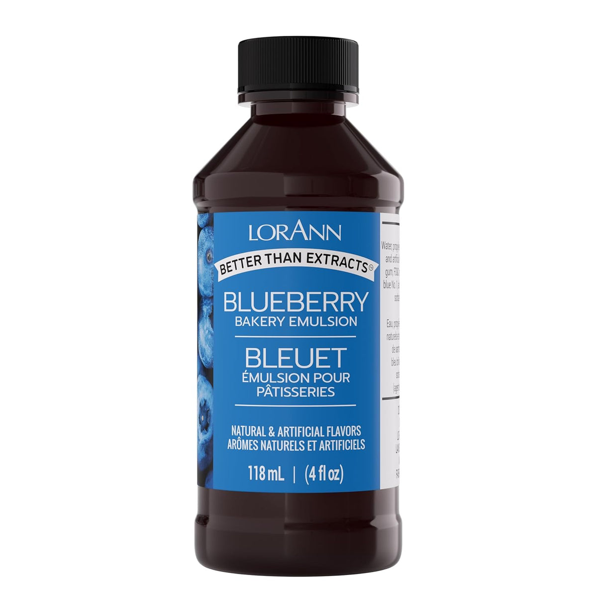 Lorann Oils Blueberry Bakery Emulsion: Realistic Blueberry Flavor, Perfect for Elevating Berry Notes in Baked Goods, Gluten-Free, Keto-Friendly, Blueberry Extract Substitute Essential for Your Kitchen