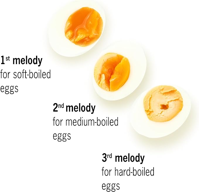 Meerkat BeepEgg – Egg Timer for Boiling Eggs – Musical Egg Cooker for Soft, Medium, Hard Boiled Eggs – Food Safe – Singing Floating Egg Timer – Egg Cooker for 3 Levels of Doneness - Brainstream