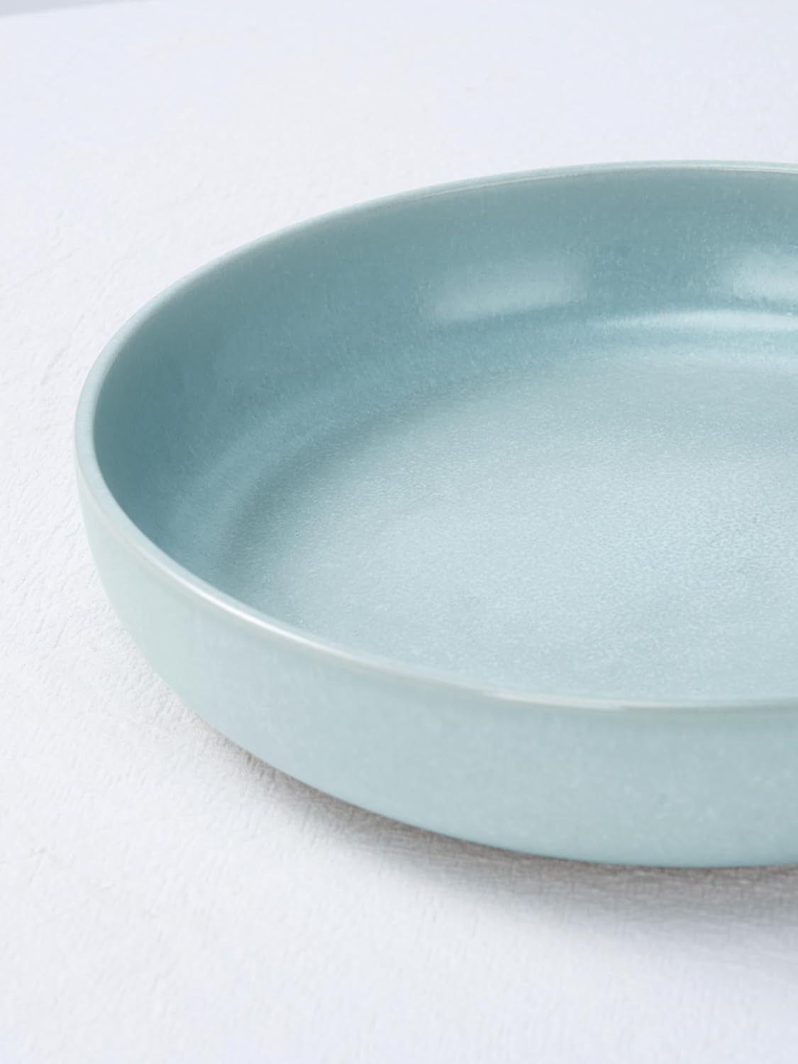 famiware Milkyway Pasta Bowls Set of 4, 8.5" Large Salad Bowls, Double Reactive Glaze, Sturdy & Stackable, Ideal for Housewarming, Festivals, Matte Multi-color