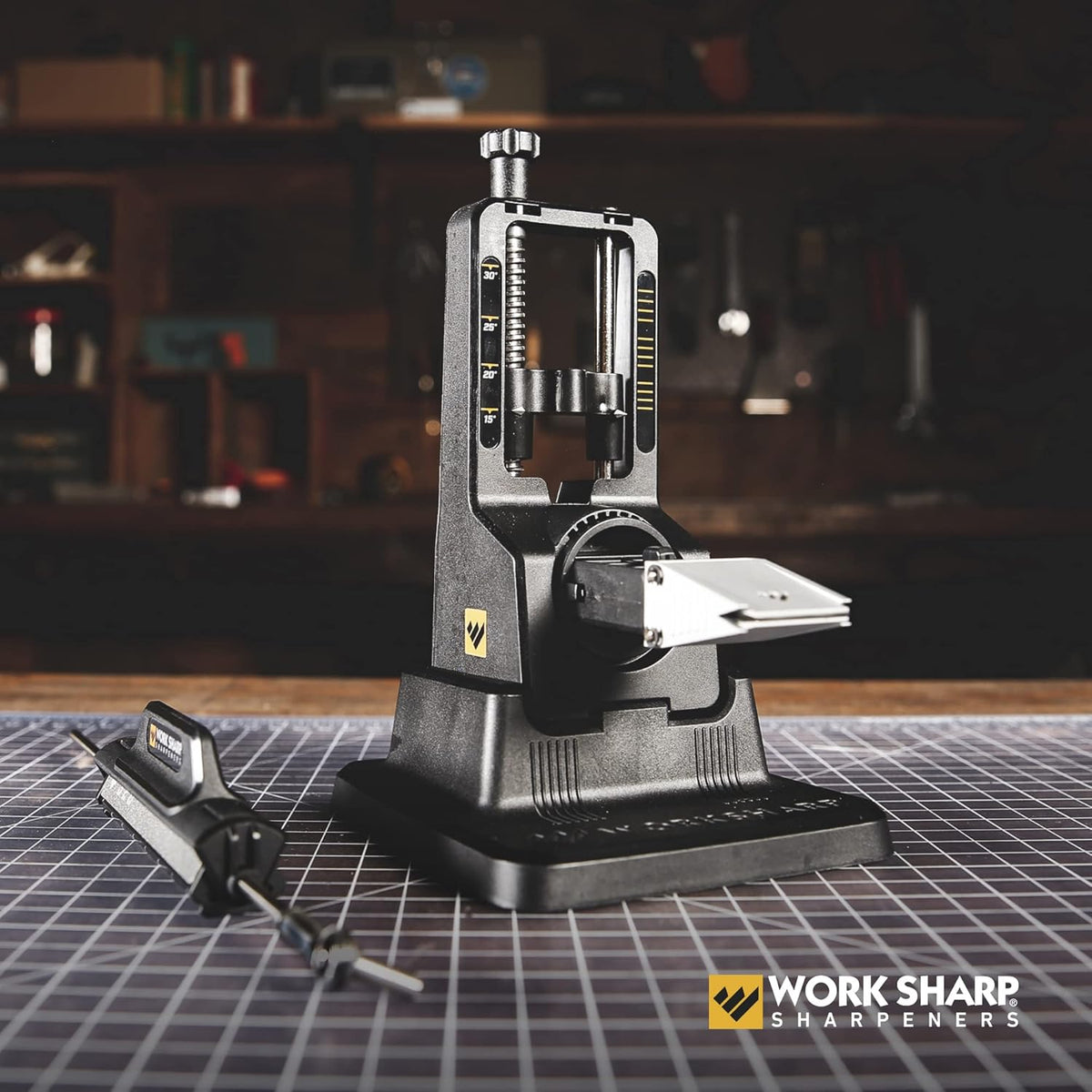 Work Sharp Precision Adjust Knife Sharpener Kit, Sharpens All Pocket and Kitchen Knives with ease & control