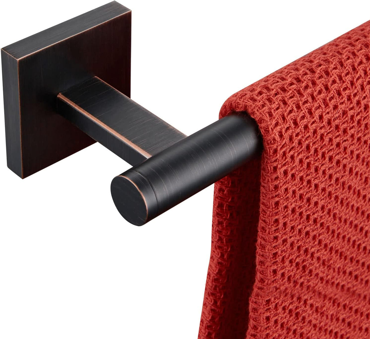 KOKOSIRI Bathroom Towel Bar 36'' Towel Holder for Bath Kitchen Wall Mount Towel Rails 36 Inch Oil Rubbed Bronze Stainless Steel B4005ORB-L36